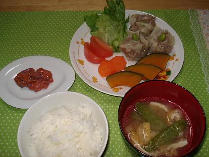 たーくん晩御飯