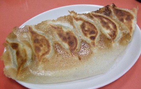 羽根付き餃子
