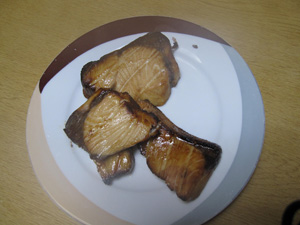 ぶりの照り焼き