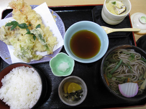 てんぷら定食