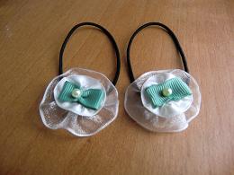 リボン　ヘアゴム