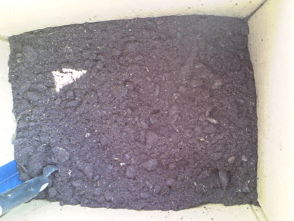 段ボールコンポスト