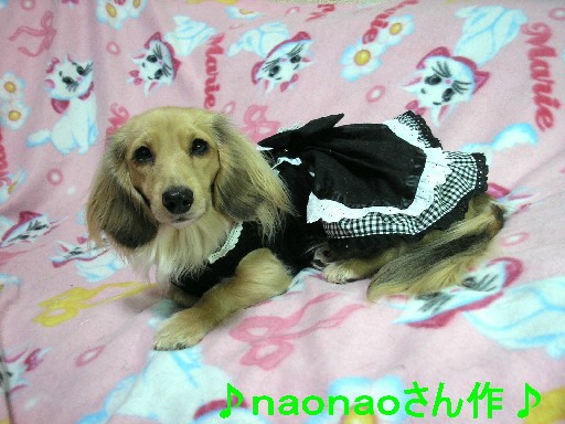 ゴスロリ風ワンピ。