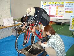 プロ使用の自転車