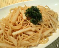 大根の柚子胡椒パスタ