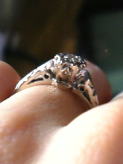 アンティークジュエリー横