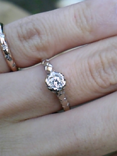 アンティークジュエリーアップ