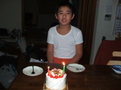 三男誕生日081216