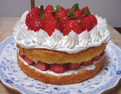 いちごショートケーキ♪