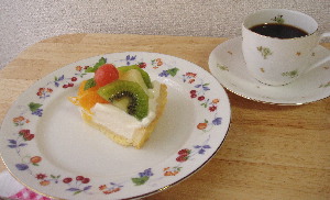 レアチーズ　カット♪