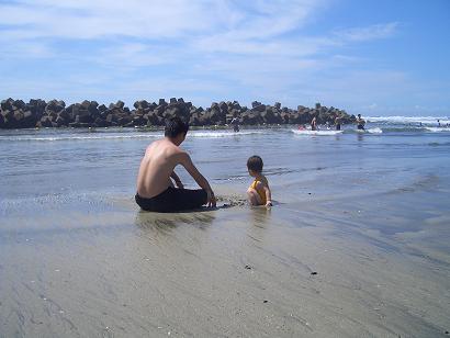 H18.8.7　旭の海で♪　(４)