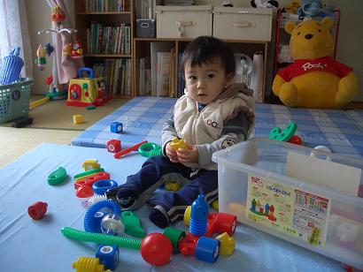 H18.1.27　ブロック遊び♪　(２)