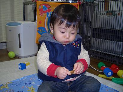 H18.2.13　たまごなしクッキー＆ちび太くん♪　(１)