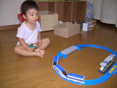 H18.9.17　プラレール(*＾ｍ＾*)　(2)