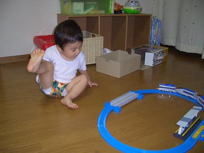 H18.9.17　プラレール(*＾ｍ＾*)　(3)