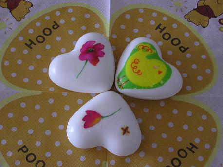 ハートデコパー石鹸