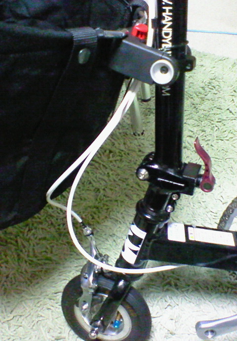 ワイヤー取り回し