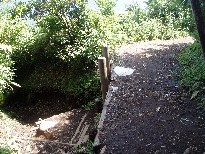 14:17　金時神社方面へ下山開始