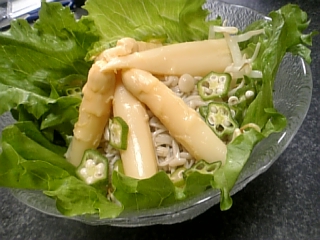 アスパラサラダ