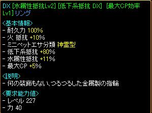 ひっそ装備(100329　指１）