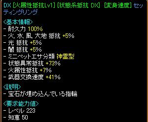 ひっそ装備（100329　指４）