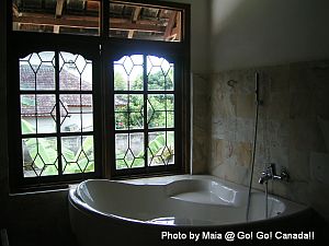 バリの家、お風呂