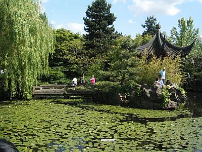 中山公園内