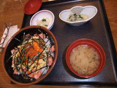 二色丼　☆　2009/10/17