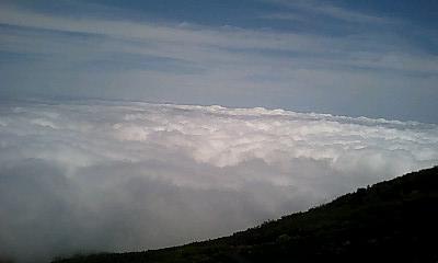 2008　夏休み富士山から見える雲海