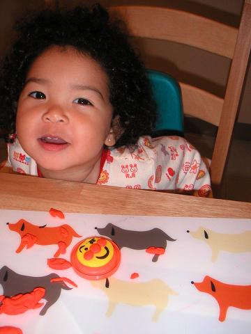 ねんどでアンパンマン