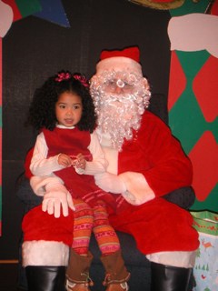 サンタさんと