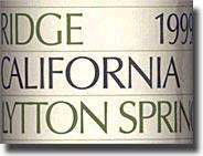 リッジ カリフォルニア　リットン スプリングス　1999