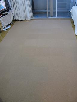 コルクカーペット