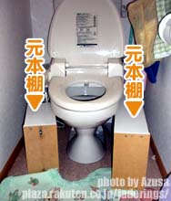 只今我が家のトイレこんな感じ