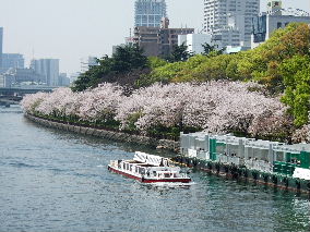 天満橋　船渡