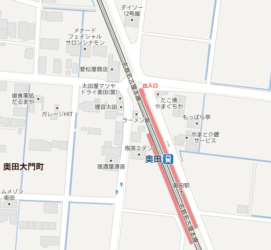 もっぱら亭地図