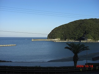 宿から見た風景