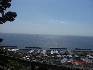 禅師峰寺から見た風景