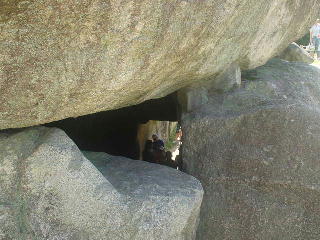 #08 石舞台の内部