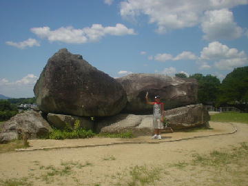 #09 石舞台古墳を反対側から見る