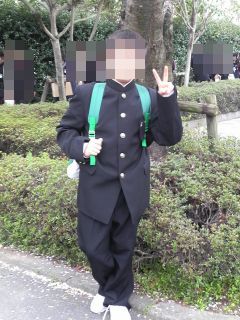 中学入学式２