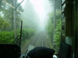 登山鉄道　眺め１