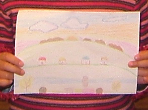 奈良近鉄せいなちゃんの絵