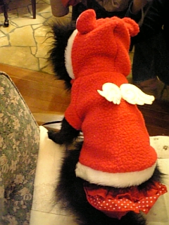 あたちはくまくまサンタよ♪