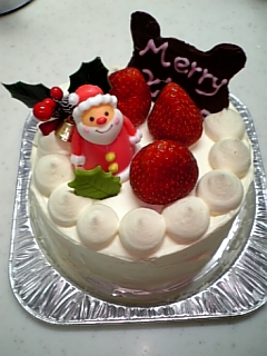 メルクマールさんのクリスマスケーキ♪