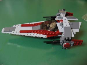 Ｖウィングの全体だべさっさささ