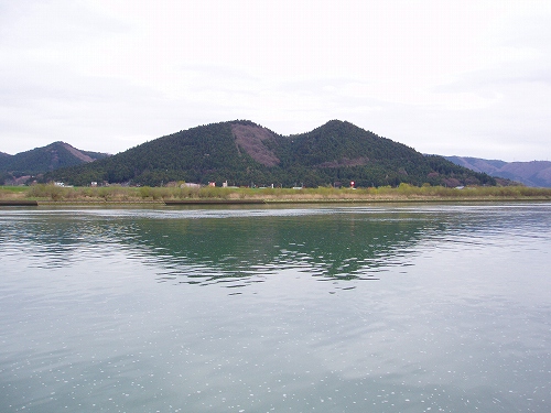 20100427sakura２北上川2