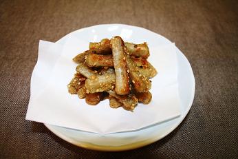 ごぼうの唐揚げ風