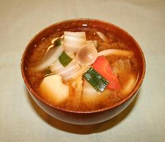 具だくさん味噌汁