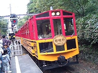 嵯峨野トロッコ列車